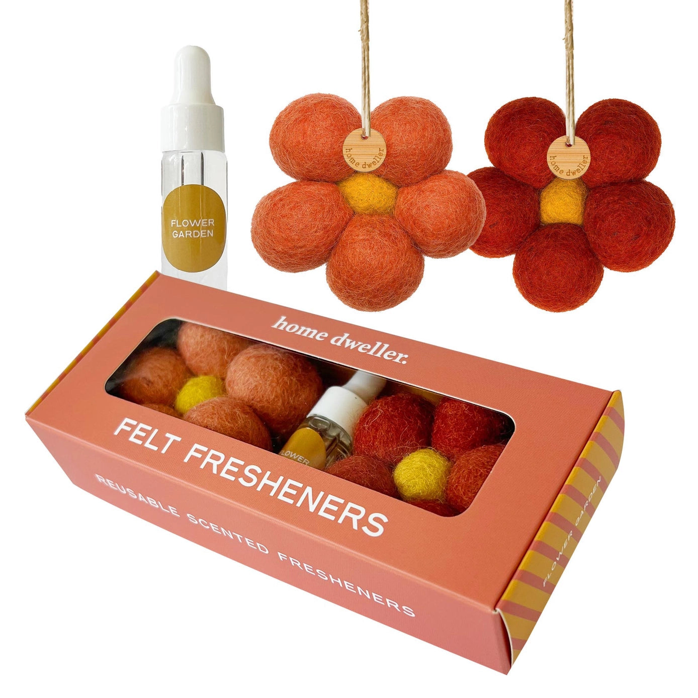 Felt Flower Scented Fresheners