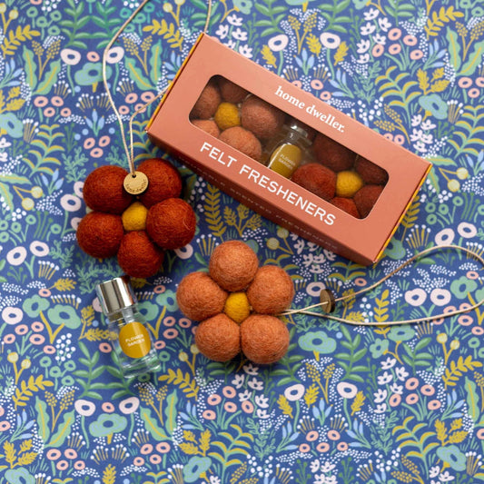 Felt Flower Scented Fresheners