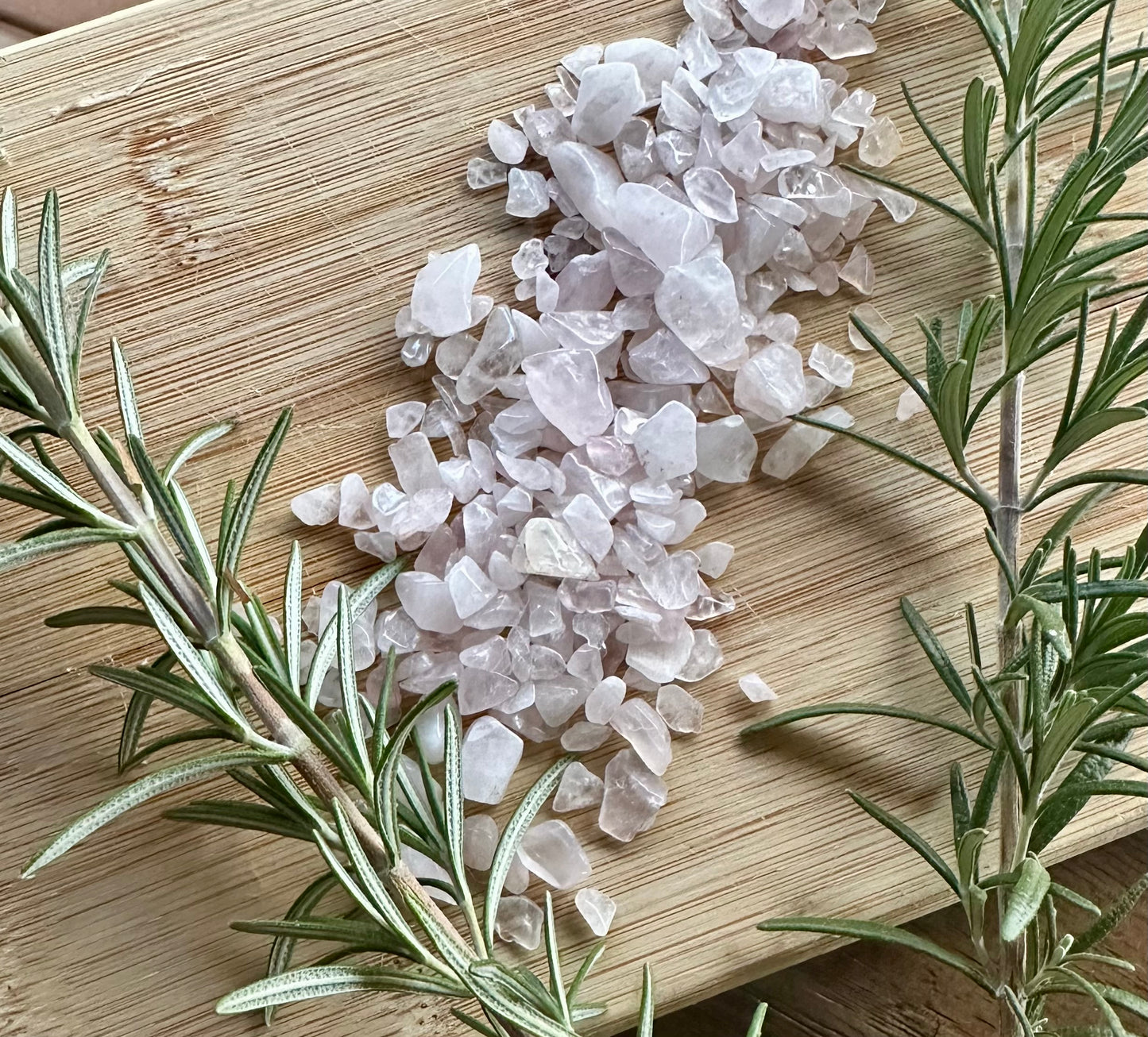 Rose Quartz Healing Herb Mason