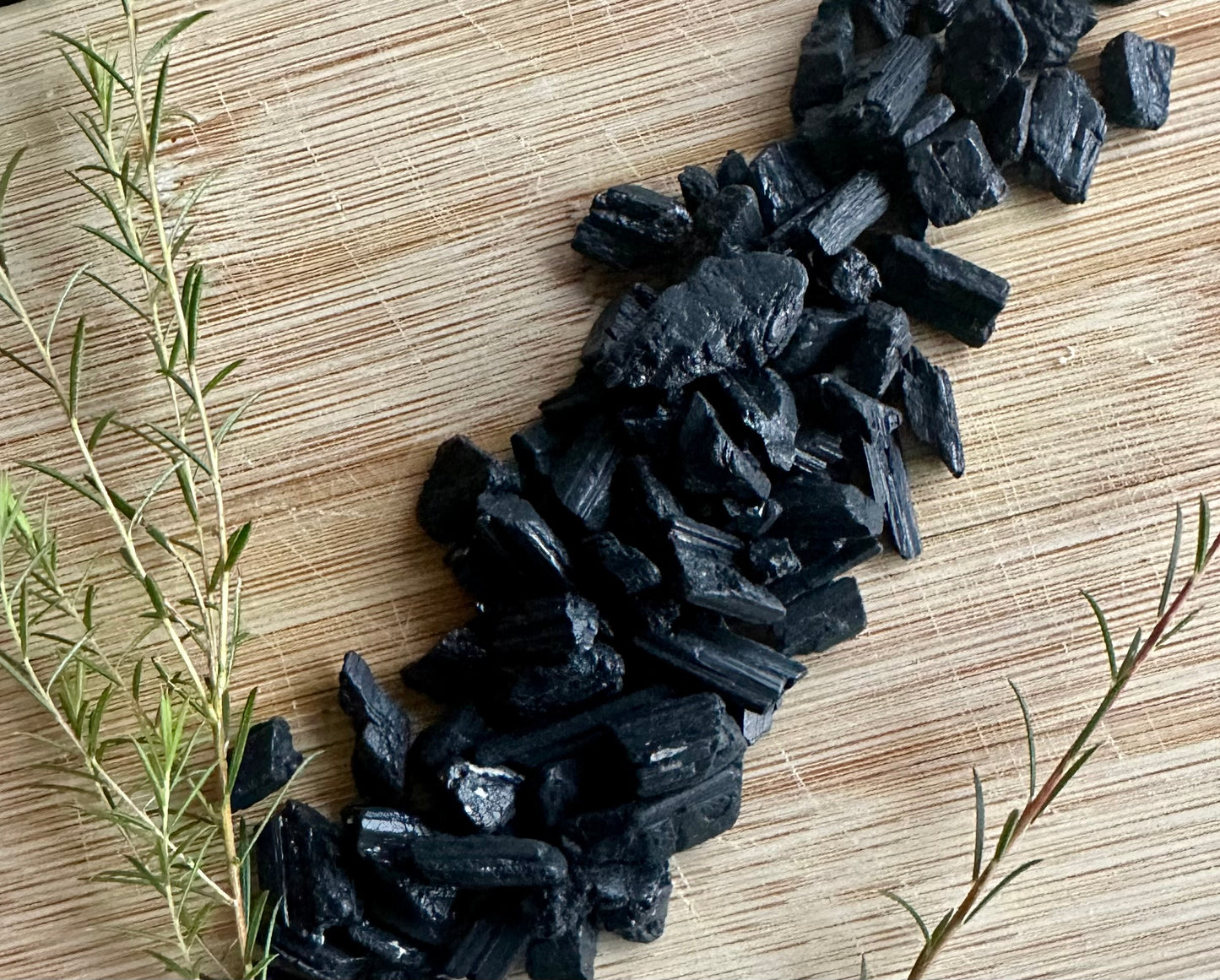 Black Tourmaline Grounding Herb Mason